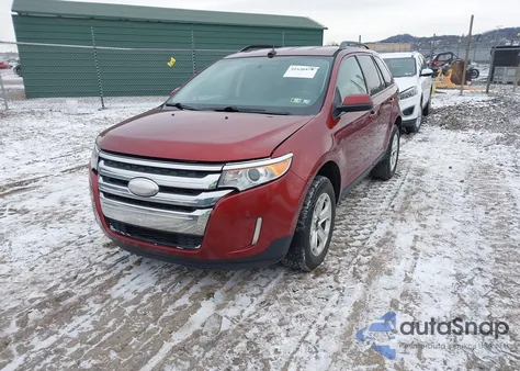 2014 Ford Edge Sel из США, поврежденный, VIN 2FMDK4JC6EBA29337